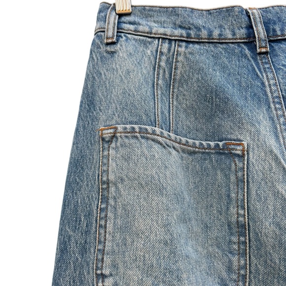 Triarchy Ms. Keaton Farmstand Baggy Jeans Blue Recycled & Organic Cotton - Sz 25 - Picture 10 of 14